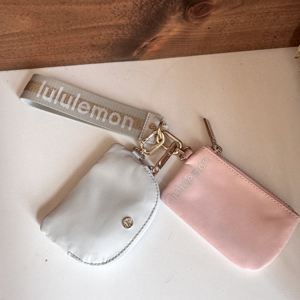 LuluLemon wristlet key chain
